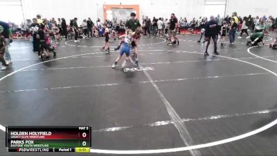 75 lbs Round 2 - Holden Holyfield, Legacy Elite Wrestling vs Parks Fox, Eastside Youth Wrestling