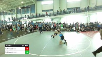 102 lbs Semifinal - Deagan Kinkade, Coachella Valley WC vs Nolan Stennett, Reverence Grappling TC