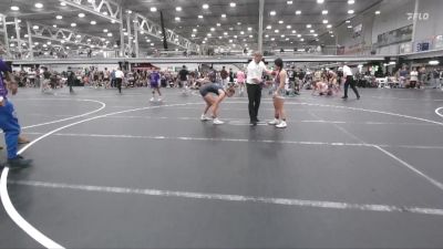 118 lbs Round 2 (6 Team) - Amiya Walker, Ground Up USA vs Ava Phillips, Empire Girls WC