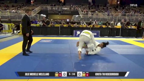 Krista Thi Roseborough vs Julie Michelle McLelland 2025 Pan Jiu Jitsu IBJJF Championship