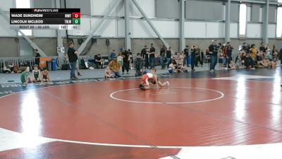 56 lbs Cons. Quarters - Wade Sundheim, Inland Northwest Wrestling Training Center vs Lincoln McLeod, Team Real Life Wrestling