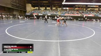 157 lbs Cons. Round 2 - Weston Melvin, Cumberlands vs 5 Salvador Silva, Southeastern