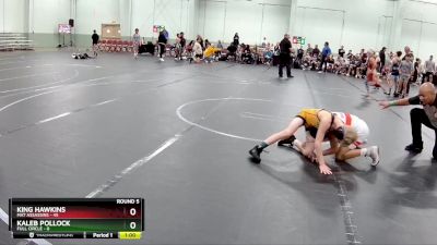 84 lbs Round 5 (8 Team) - King Hawkins, Mat Assassins vs Kaleb Pollock, Full Circle