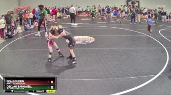 41 lbs Cons. Semi - Beau Guerin, Ninety Six Wrestling vs Declan Barnwell, Jet Wrestling Club