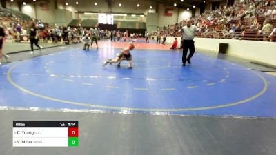 69 lbs Quarterfinal - Caden Young, Social Circle USA Takedown vs Vincent Miller, Morris Fitness Wrestling Club