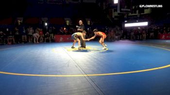100 lbs 5th Place - Cameron Hines, Connecticut vs Andrew Dalrymple, Alaska
