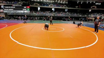 6A 235 lbs Champ. Round 1 - Evelyn Stack, Copperas Cove vs Kalea Berry, Cypress Park