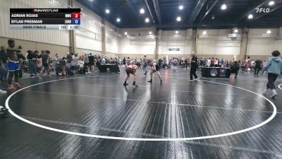 120 lbs Semifinal - Adrian Rojas, Miami Wrestling Club vs Dylan Presman, Lugo Wrestling Club