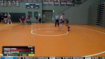 134 lbs Round 3 - Trestin Simien, Sparkman vs Declan Hamilton, Hazel Green HS
