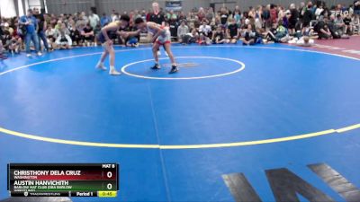 119 lbs Semifinal - Austin Hanvichith, Barlow Mat Club (DBA Barlow Wrestling) vs Christhony Dela Cruz, Washington