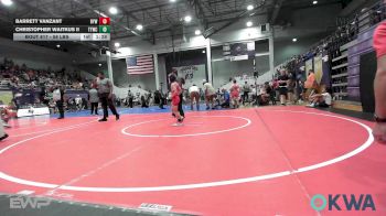 58 lbs Quarterfinal - Tobias Daniels, Hilldale Youth Wrestling Club vs Logan Spain, Raw Wrestling Club