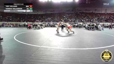 B3A-285 lbs Semifinal - Trey Williams, Mangum vs Konway Williamson, Salina