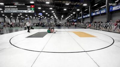 135 lbs Rr Rnd 3 - David Sawyer, Funk University vs Jayden Shields, Broad Axe Green