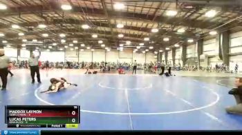 76 lbs Round 3 (6 Team) - Lucas Peters, Iowa Black vs Maddox Laymon, Terps Xtreme