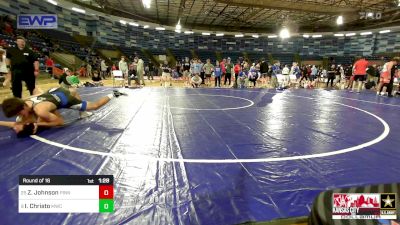 150 lbs Round Of 16 - Zackary Johnson, Pinnacle Wrestling Club vs Isaac Christo, MWC Wrestling Academy, NE