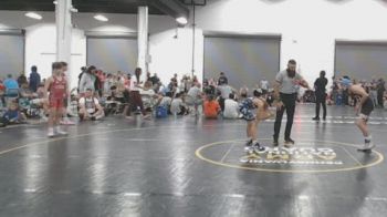 95 lbs Rr Rnd 2 - Joseph Bibro, Mat Warriors White - BHSE vs Rocco Rustico, Revival Jokers - BHSE
