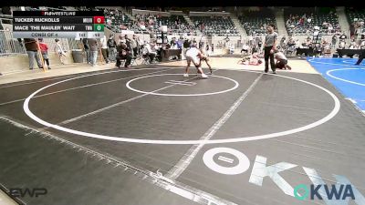 105 lbs Consi Of 4 - Tucker Nuckolls, Mojo Grappling Academy vs Mace `The Mauler` Wait, Terminator Wrestling Academy