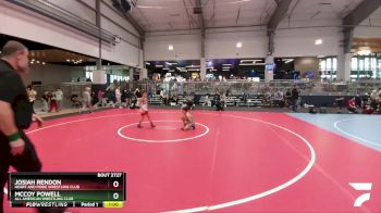 75 lbs Cons. Round 4 - Josiah Rendon, Heart And Pride Wrestling Club vs McCoy Powell, All American Wrestling Club