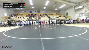 155 lbs Quarterfinal - Parker Barbee, Collinsville HS Girls vs Arden Jellen, Rogers High School Girls