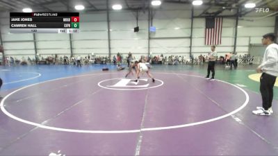 130 lbs Round 3 (12:30pm Saturday) - Camren Hall, Terps Xpress vs Jake Jones, Maryland Gold