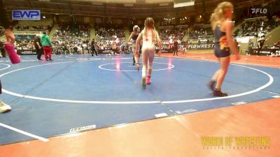 57 lbs Quarterfinal - Cora Weir, Alpha Elite vs Kinsley (KK) Kothenbeutel, Minnesota Elite