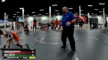 72 lbs Round 3 (4 Team) - Christian Ressler, Marlton Chiefs vs Bret Relyea, Brawler Elite