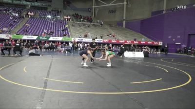 124 lbs Semis (4 Team) - Ellabelle Taylor, Evergreen State vs Cristelle Rodriguez, Doane