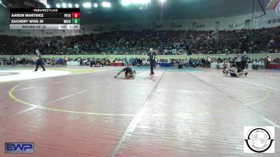 105 lbs Round Of 32 - Aaron Martinez, Putnam City vs Zachery Wise Jr, Mojo Grappling Academy