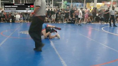 115 lbs Rr Rnd 1 - Jirrard Ferrer, Northeast Elites Black - HSC vs Elijah Roman, Triumph Blue - HSC