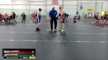 190 lbs 5th Place Match - Bryan Clafferty, Red Lion vs Jordan Butler, RPW