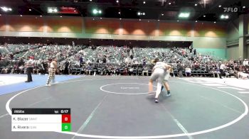 285 lbs Consi Of 16 #1 - Kyler Blazer, Damonte vs Andrew Rivera, Cleveland