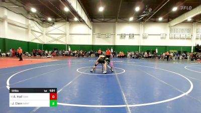 131 lbs Round Of 16 - Austin Hall, Canisteo-greenwood vs Joseph Clem, Wantagh