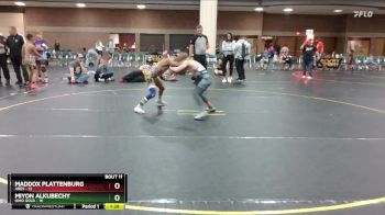 95 lbs Finals (8 Team) - Maddox Plattenburg, Ares vs Miyon Alkubechy, Ohio Gold