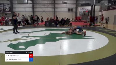 86 kg Consi Of 16 #2 - Benjamin Mower, Cowboy RTC vs Brayden Thompson, Cowboy RTC