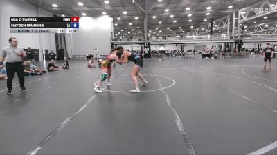 152 lbs Round 5 (6 Team) - Mia O`Farrill, PA West Black vs Hayden Manning, Lady Assassins