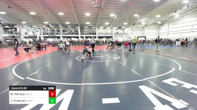 52 lbs Consi Of 8 #2 - Willy Moreau, Doughboys WC vs Jared Freeman, Newtown