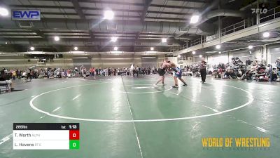 285 lbs Round Of 16 - Treyton Werth, Alpha Elite vs Leland Havens, RT Elite