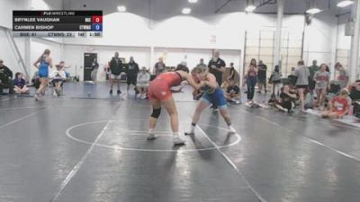 155 lbs Rr Rnd 3 - Brynlee Vaughan, Badger Girls Elite - GK12E vs Carmen Bishop, CTWHALE - GK12E