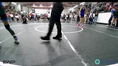 80-85 lbs Semifinal - Sophia Whitenack, Tiger Trained Wrestling vs Arihana Gifford, Tahlequah Wrestling Club