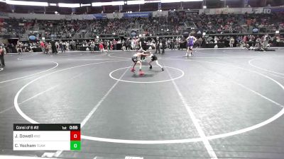 60 lbs Consi Of 8 #2 - John Dowell, King Select vs Colston Yocham, Team Oklahoma