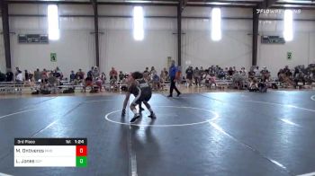 145 lbs 3rd Place - Mason Ontiveros, Pride vs Leven Jones, South Central Punishers