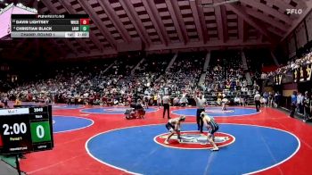 3A-138 lbs Champ. Round 1 - Davin Lightsey, White County vs Christian Black, LaGrange