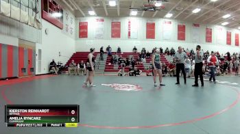 155 lbs 5th Place Match - Kierston Reinhardt, Rittman vs Amelia Ryncarz, Cloverleaf