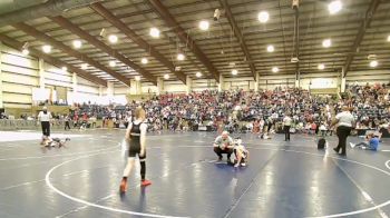 75 lbs Cons. Round 2 - Lawson Cochran, Uintah Jr High Wrestling vs Beckam Williams, Excalibur Wrestling Club