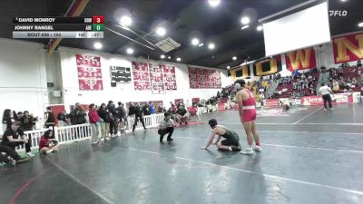 150 lbs Cons. Round 6 - Johnny Rangel, Adelanto vs David Monroy, Downey