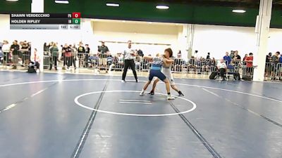 136 lbs Round Of 32 - Shawn Verdecchio, PA vs Holden Ripley, IN