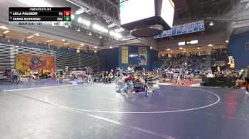 130 lbs Cons. Round 4 - Tasha Bohorad, Phillips Academy vs Leila Palmieri, Parkland