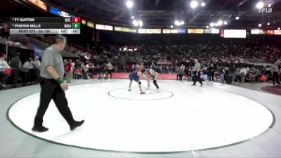 3A 138 lbs Cons. Semi - Ty Sutton, New Plymouth vs Porter Mills, Malad