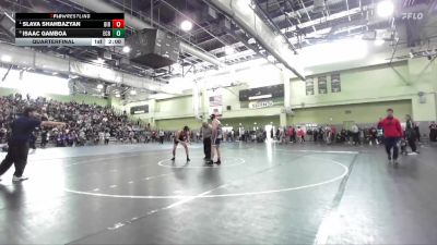 165 lbs Quarterfinal - Slava Shahbazyan, BIRMINGHAM vs Isaac Gamboa, El Camino Real