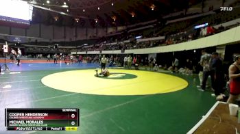 Rookie 6-8 110 Semifinal - Cooper Henderson, Caliber Wrestling Academy vs Michael Morales, Raider Nation Wrestling Club